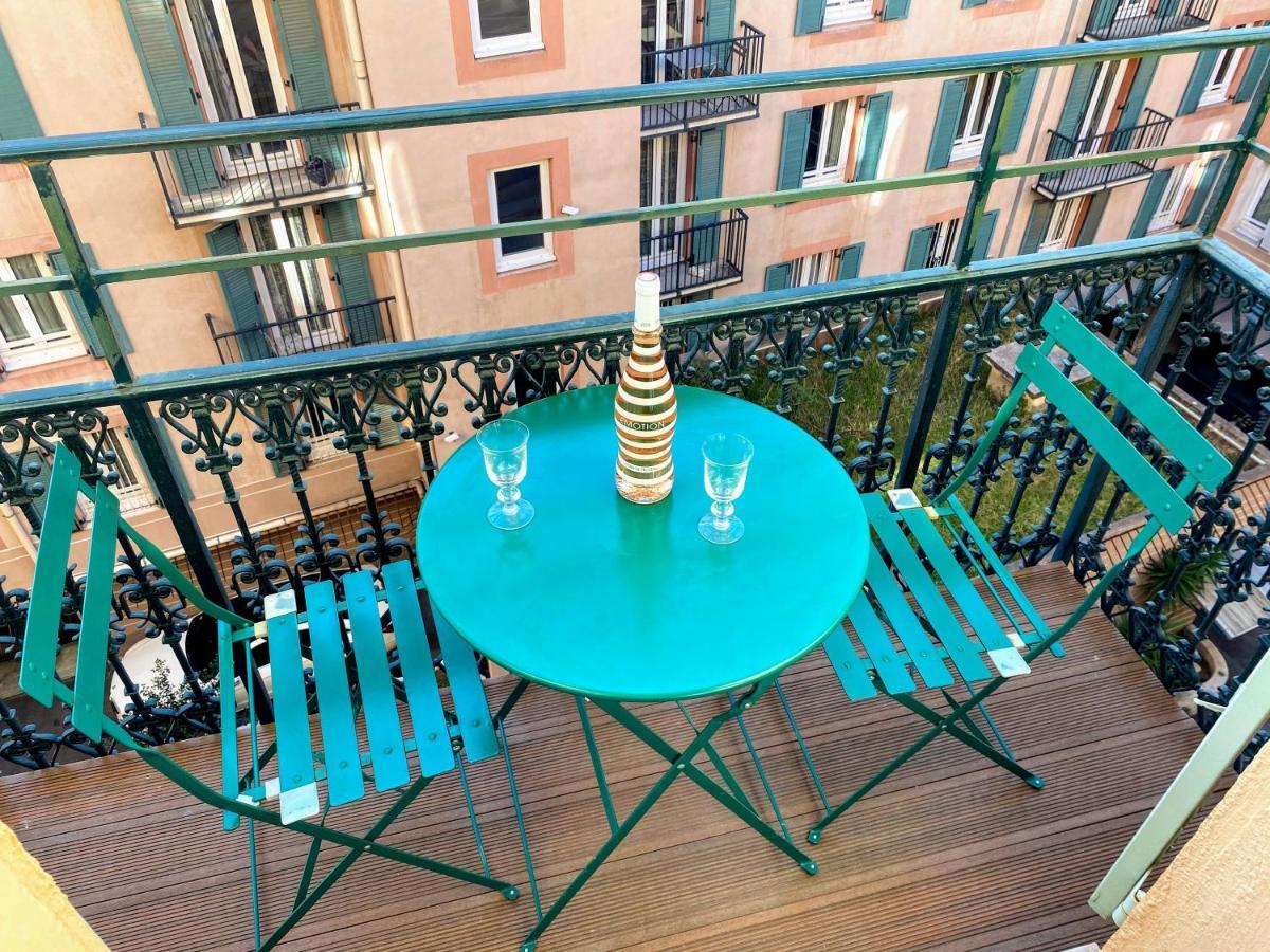 Sunny And Calm 2 Bed Apartment Place Du Pin Nice Exterior photo